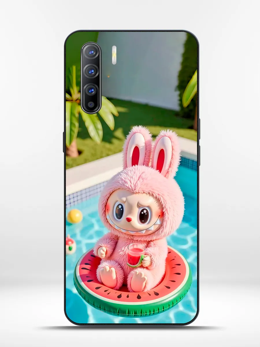 Premierecase / Чехол на OPPO A91 Лабубу