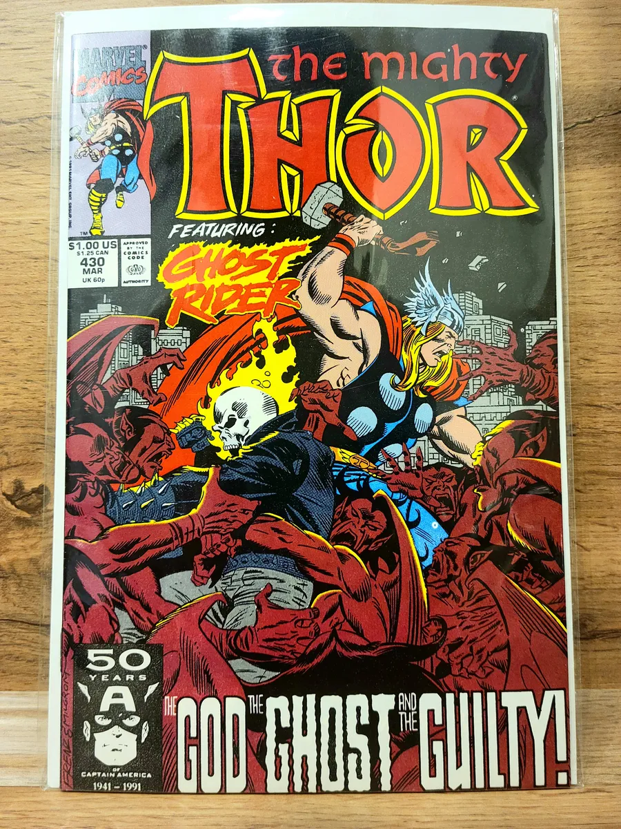 Ретро Комикс Thor #430. 1991Год. Оригинал!