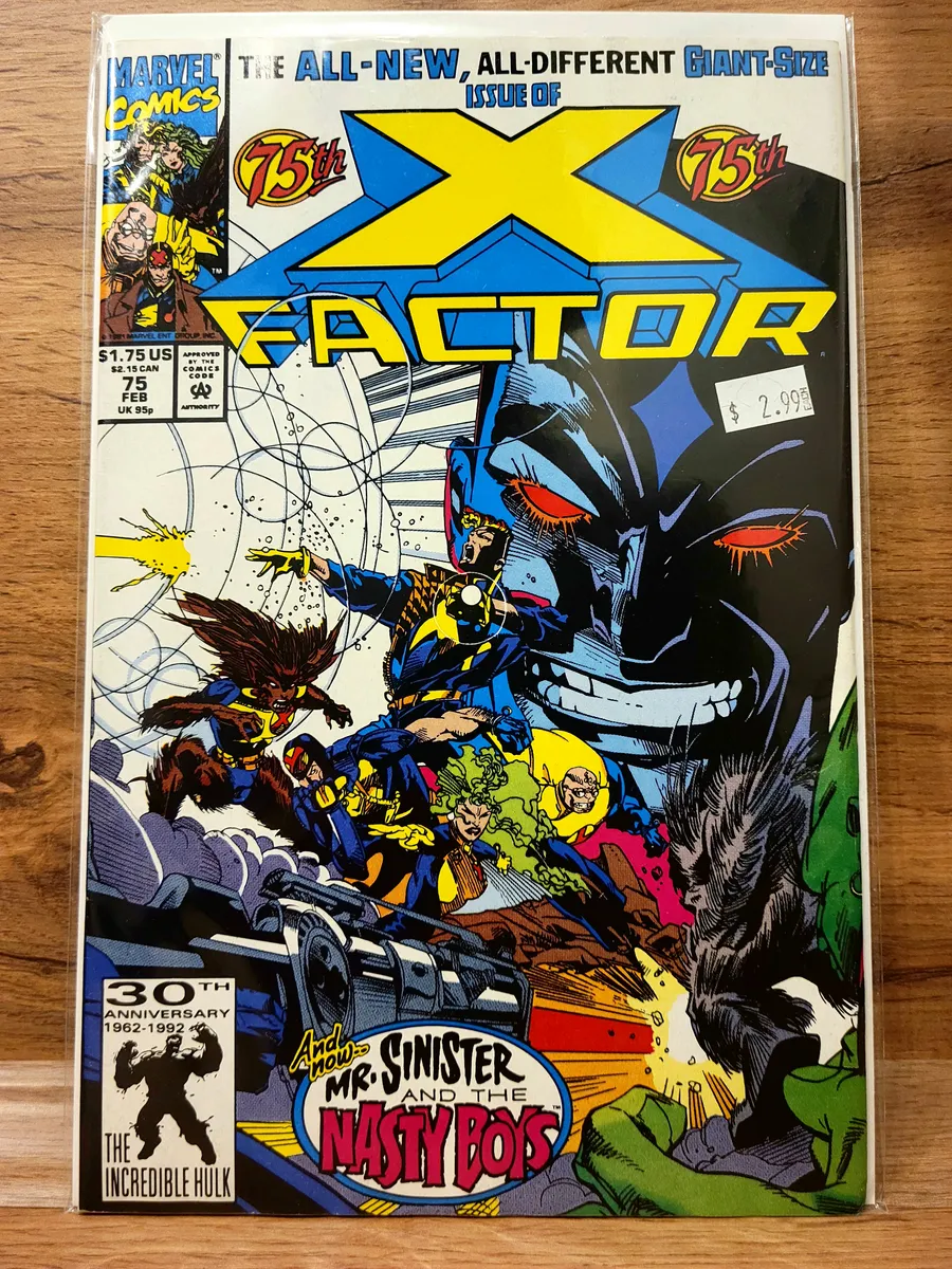 Ретро Комикс X Factor #75. 1992Год. Оригинал!