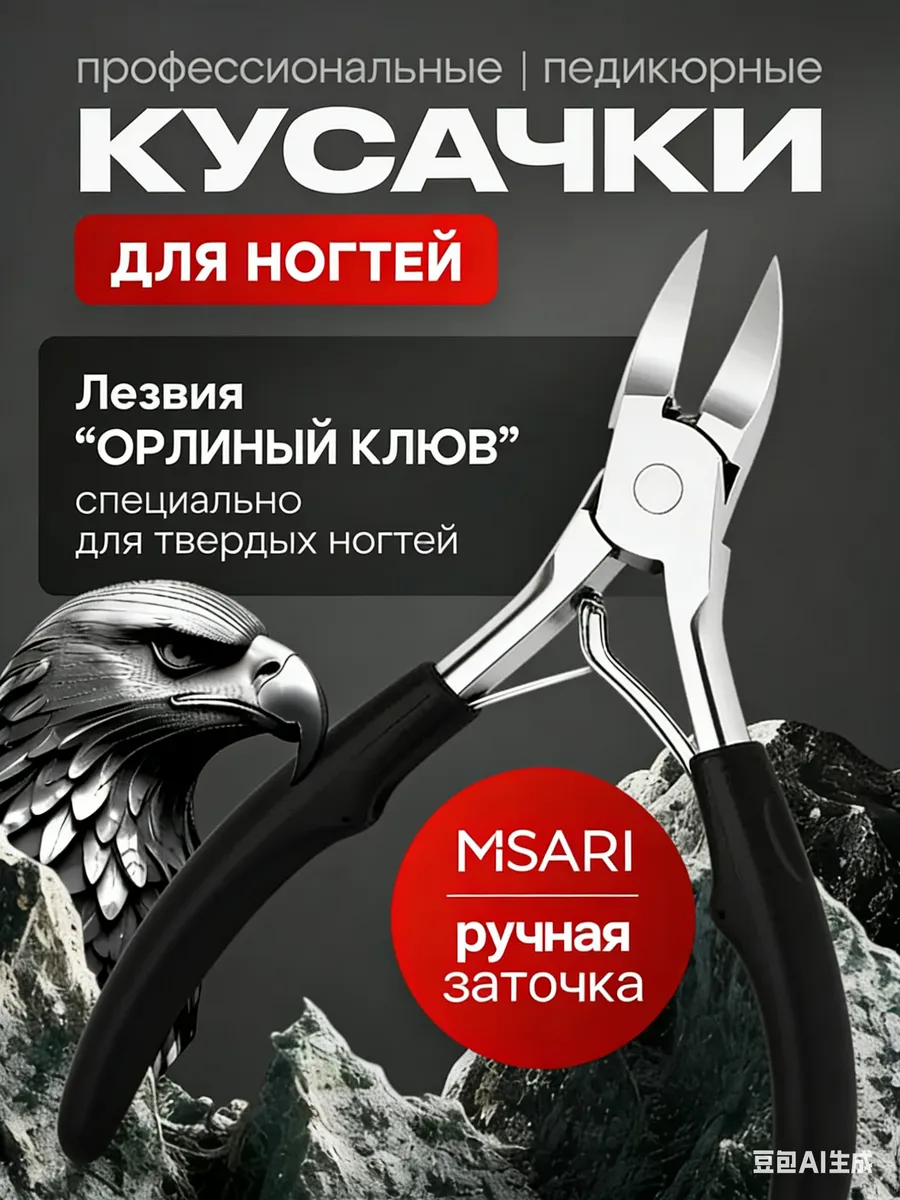 by TM / Кусачки для ногтей педикюрные и маникюрные
