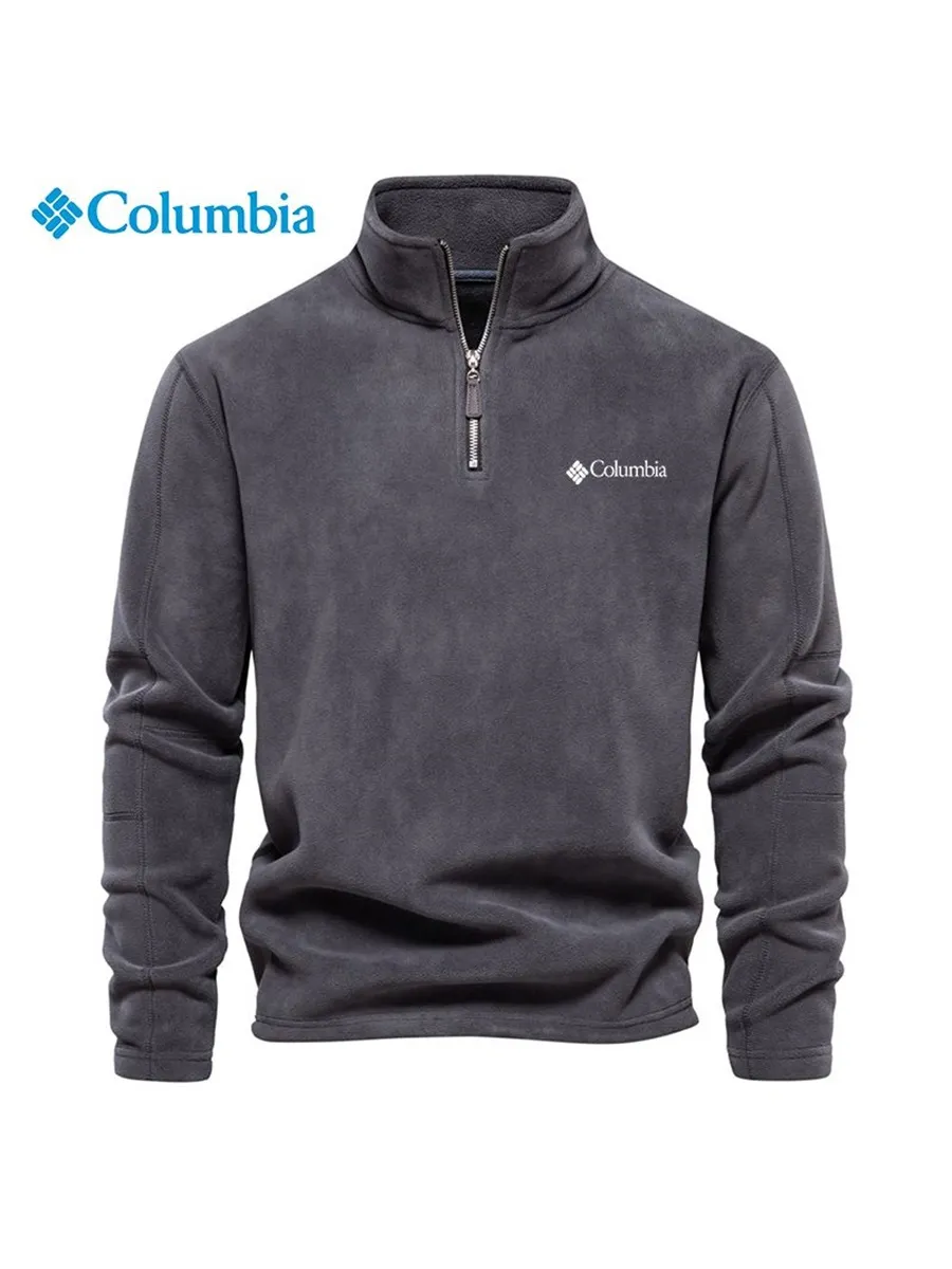 Columbia / Толстовка мужская на молнии Свитшоты Осень и зима,серый