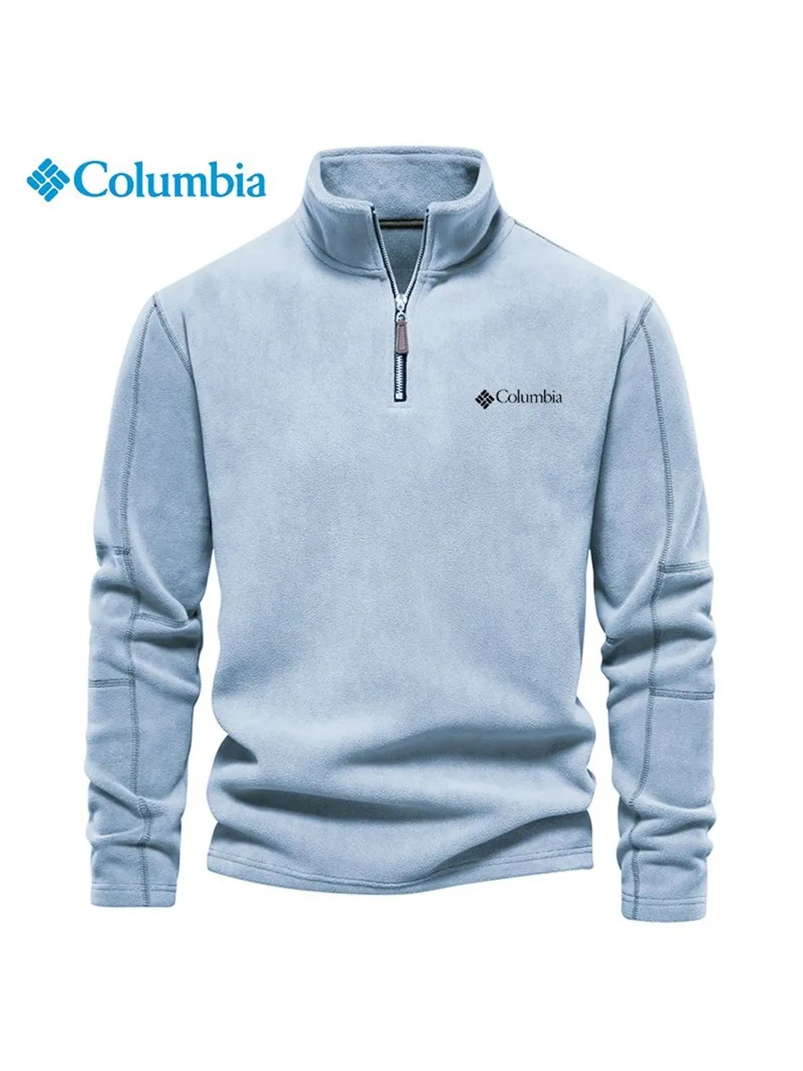 Columbia / Толстовка мужская на молнии Свитшоты Осень и зима,синий