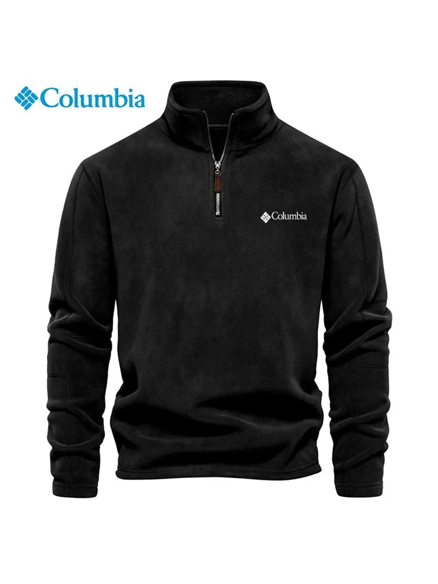 Columbia / Толстовка мужская на молнии Свитшоты Осень и зима,черный