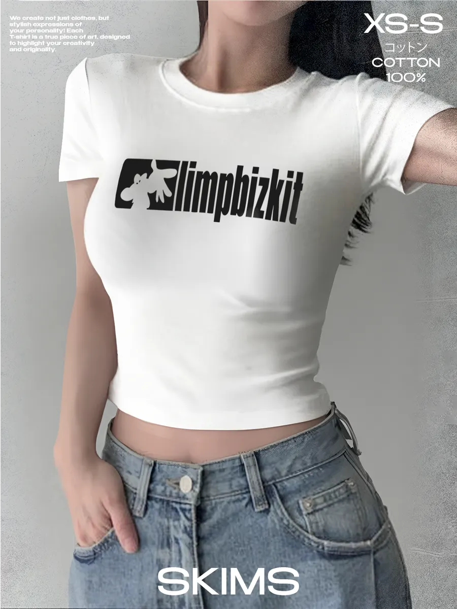 PRISUTSTVIE V / Футболка укороченная LIMP BIZKIT