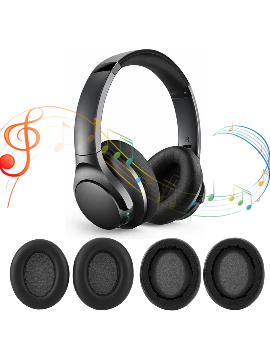 Накладные амбушюры для Anker Soundcore Life 2 Q20 Q20+ черн