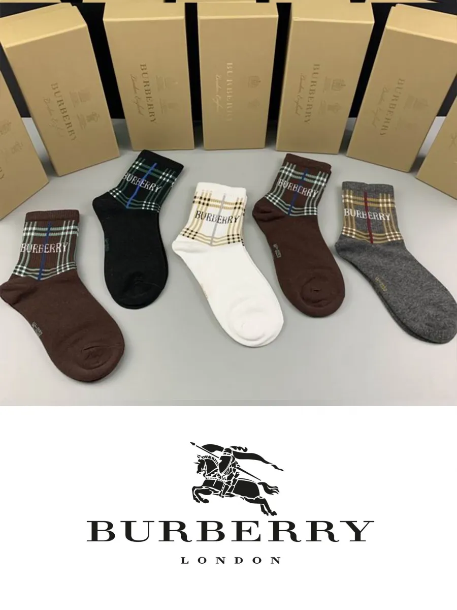 Носки набор носков с рисунком BURBERRY