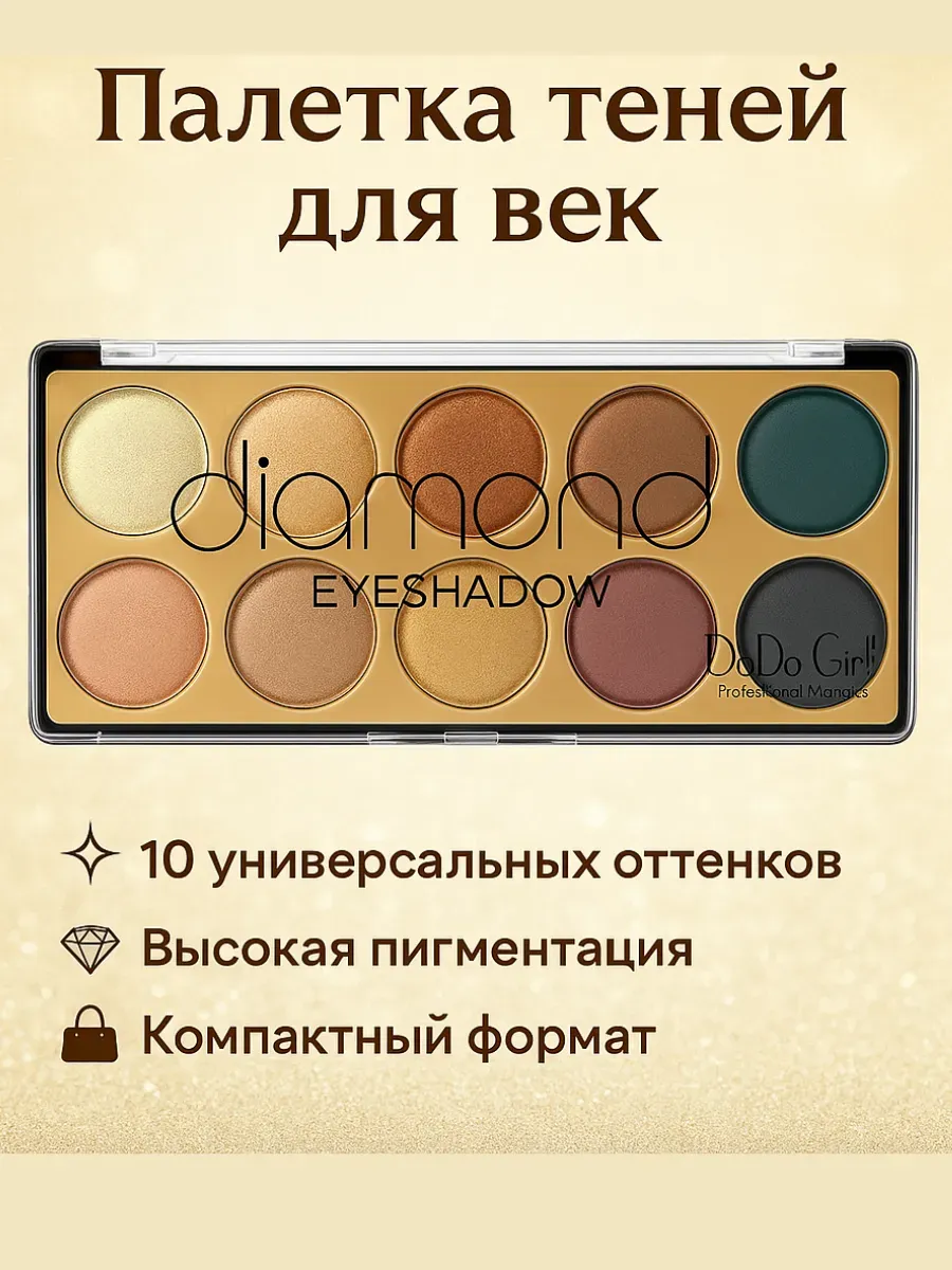 НАС2 / Тени для век-03 тон