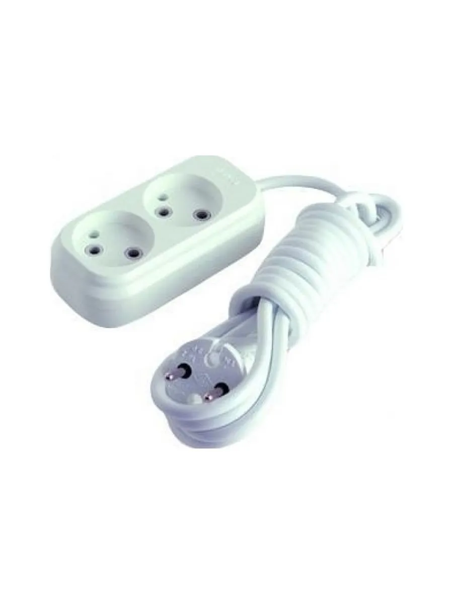makel / Удлинитель 2х5м без заземл. 10А IP20