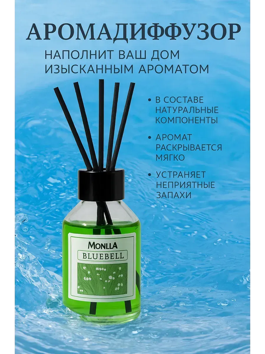 МИХАЙДАР'OFF / Аромадиффузор с палочками объемом 100 мл