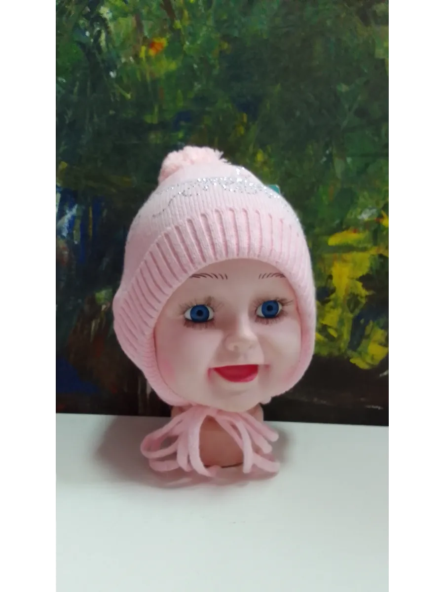 шапочка детская весна