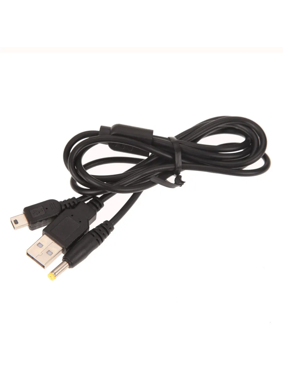 USB кабель 2м 2в1 для передачи данных и зарядки PSP 2000 300