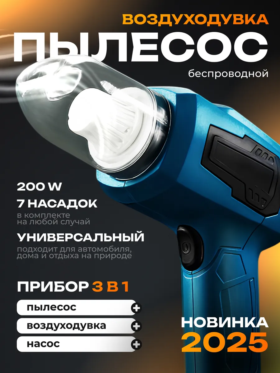 Пылесос для автомобиля
