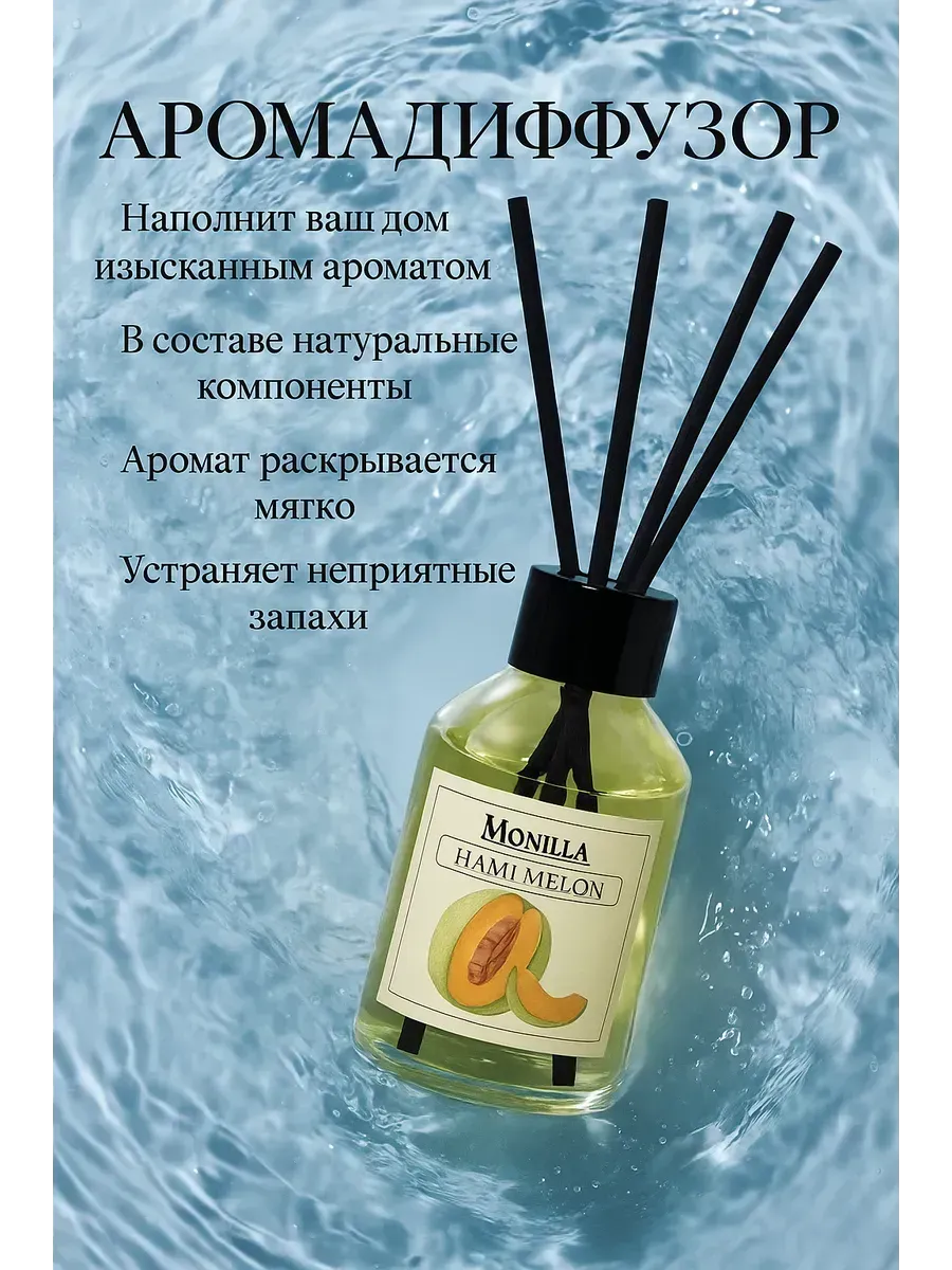 МИХАЙДАР'OFF / Аромадиффузор с палочками объемом 100 мл