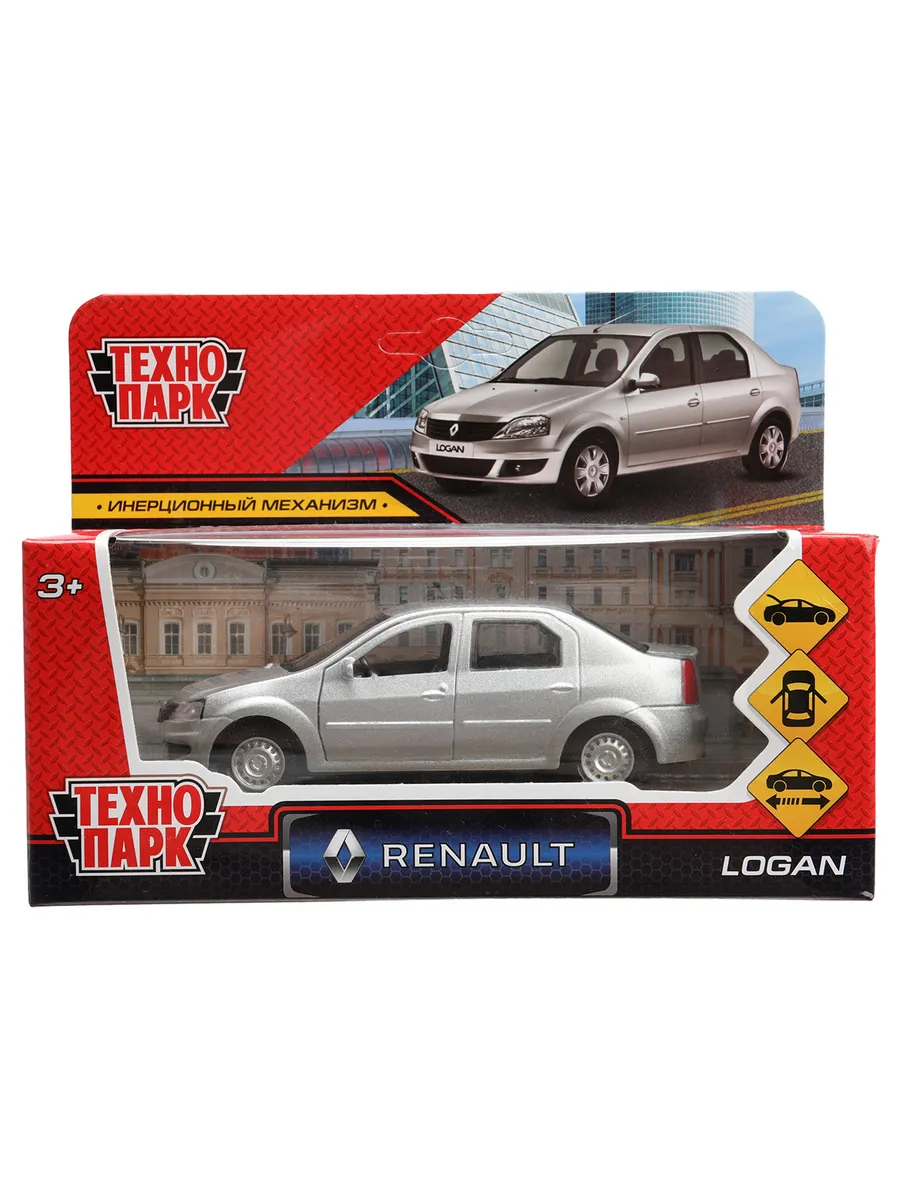Машина игрушечная Технопарк "Renault Logan" RENAULT метал