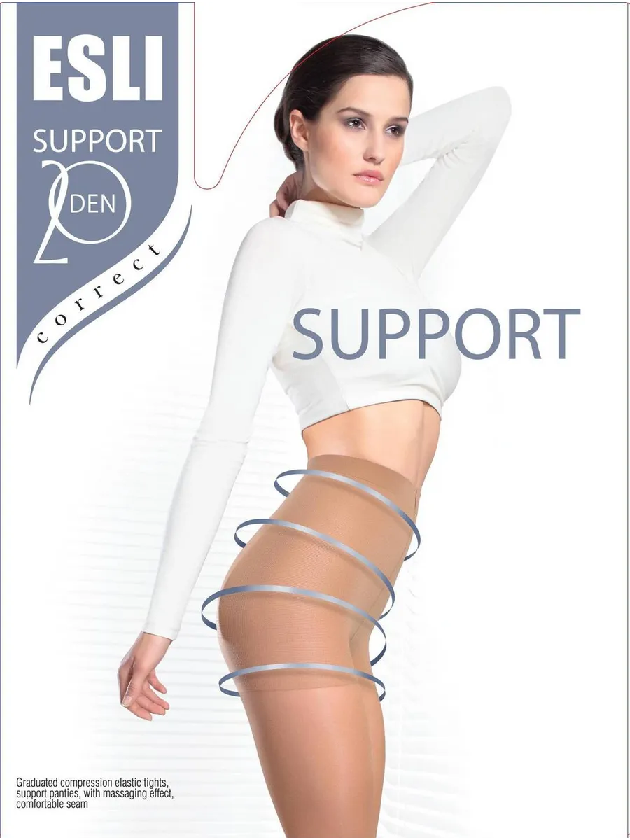 CONTE Elegant / Колготки SUPPORT 20 моделирующий эффект