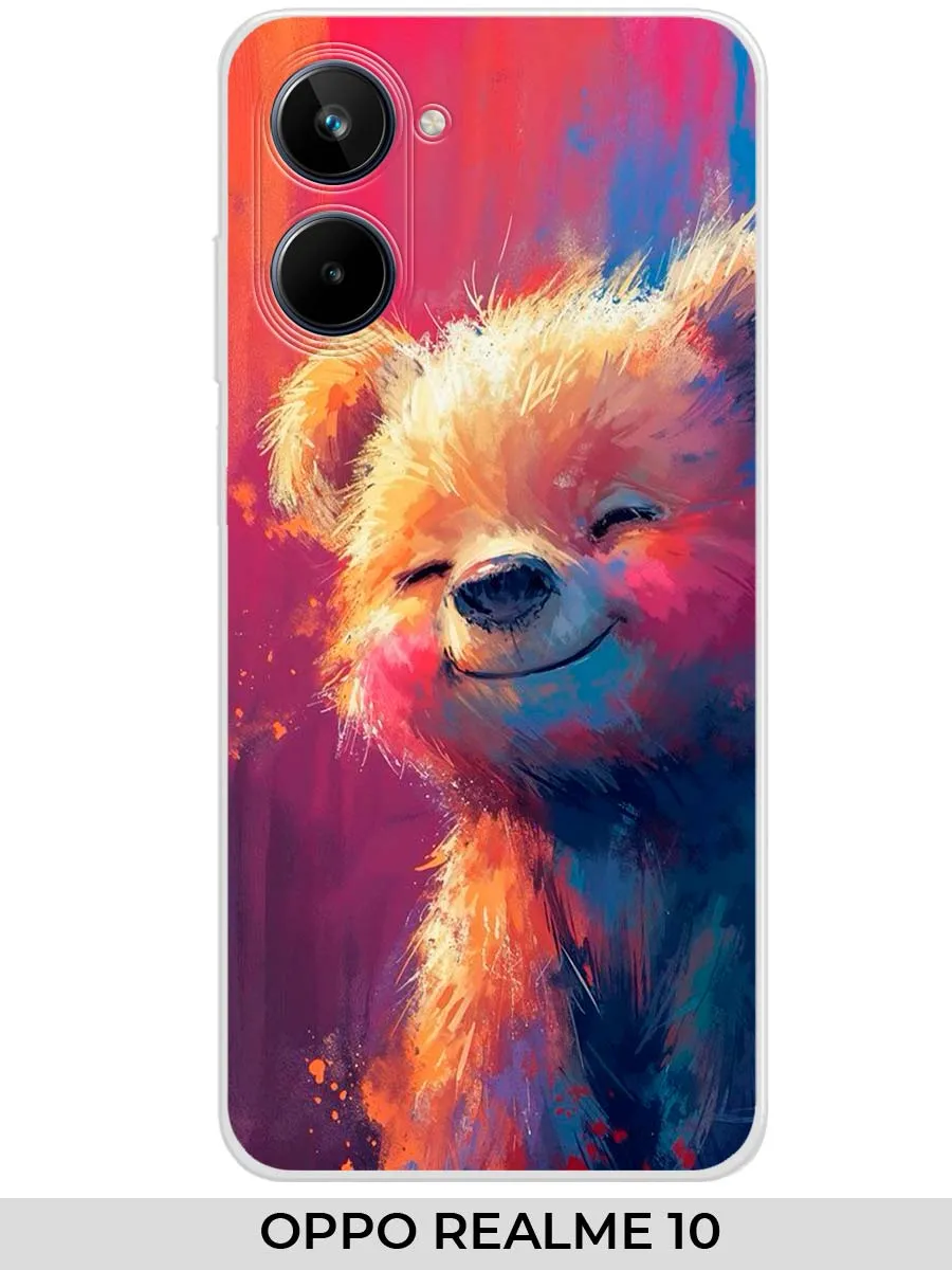 oppo / Чехол на Realme 10 (для Реалми 10) мишка