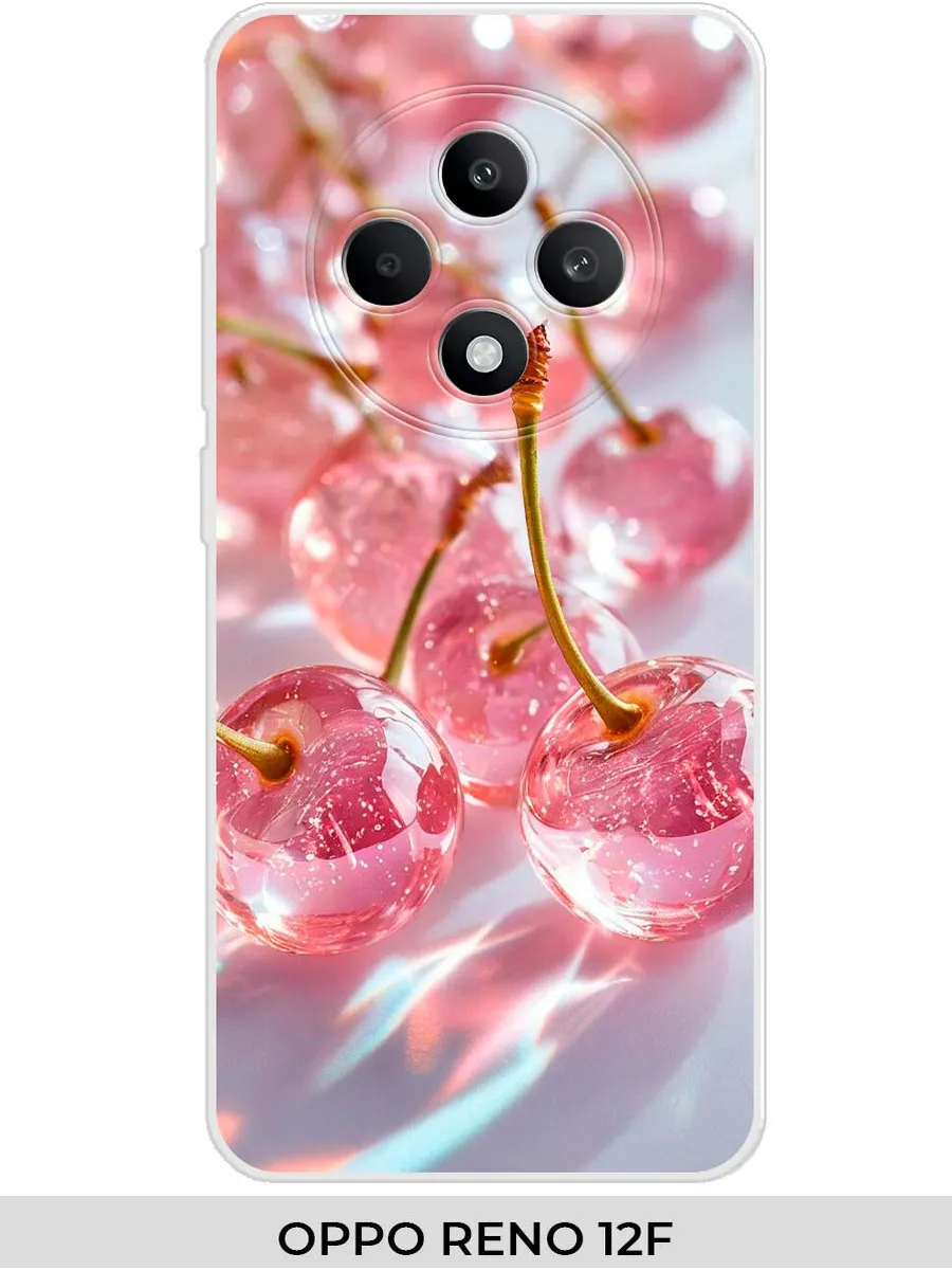 oppo / Чехол на RENO 12F вишня