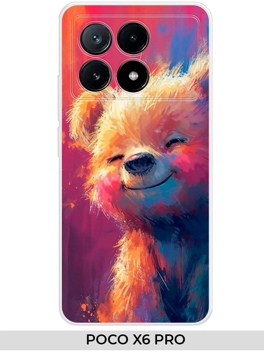 Xiaomi / Чехол на POCO X6 PRO K70E мишка