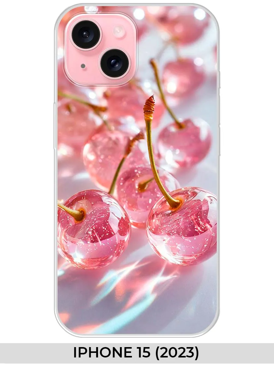 NOOTO / Чехол на iPhone 15 (2023) (для Айфон 15) вишня