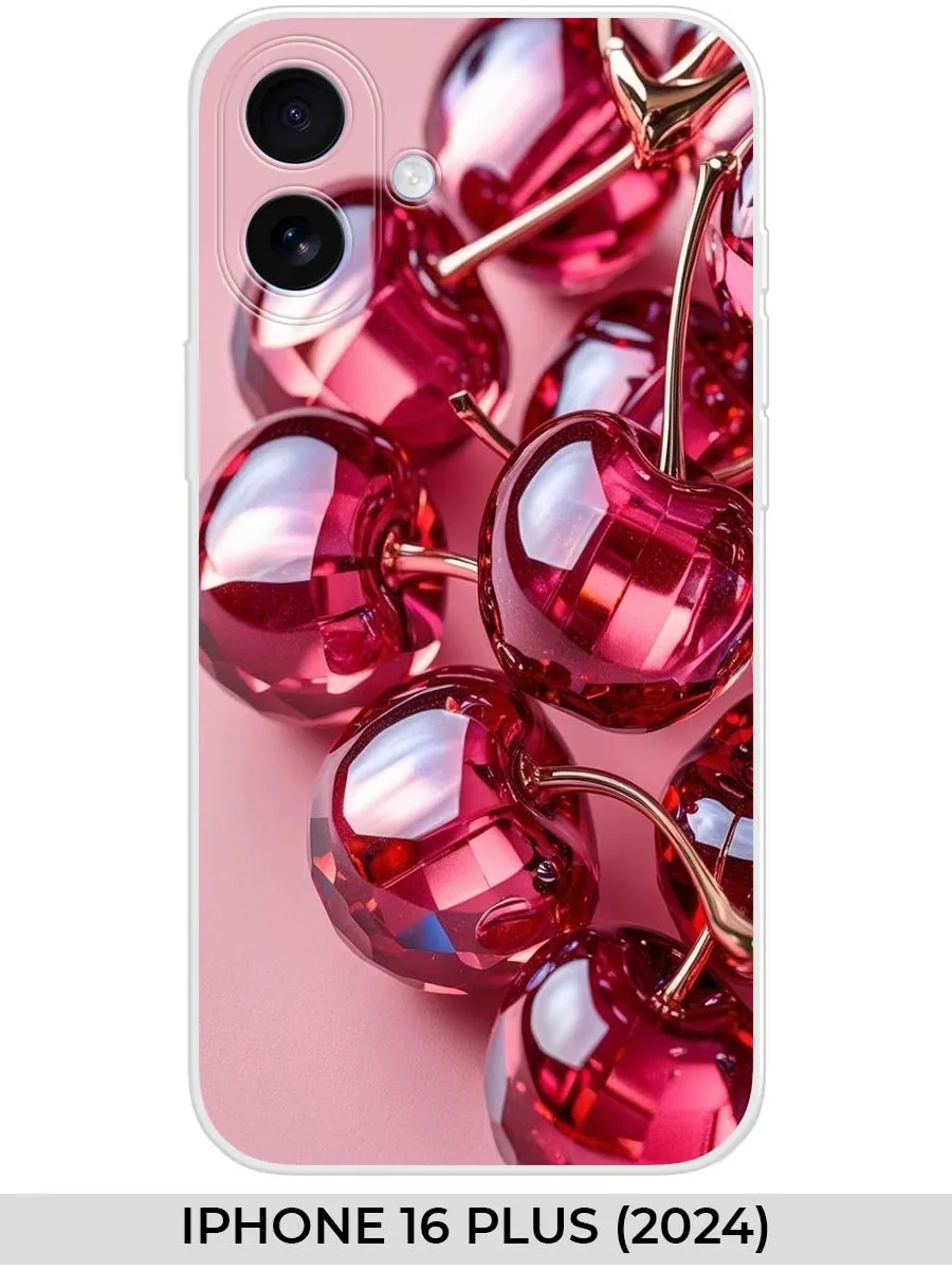 NOOTO / Чехол на iPhone 16 Plus (2024) вишня