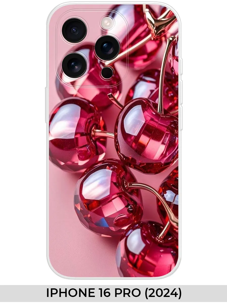 NOOTO / Чехол на iPhone 16 PRO (2024) вишня