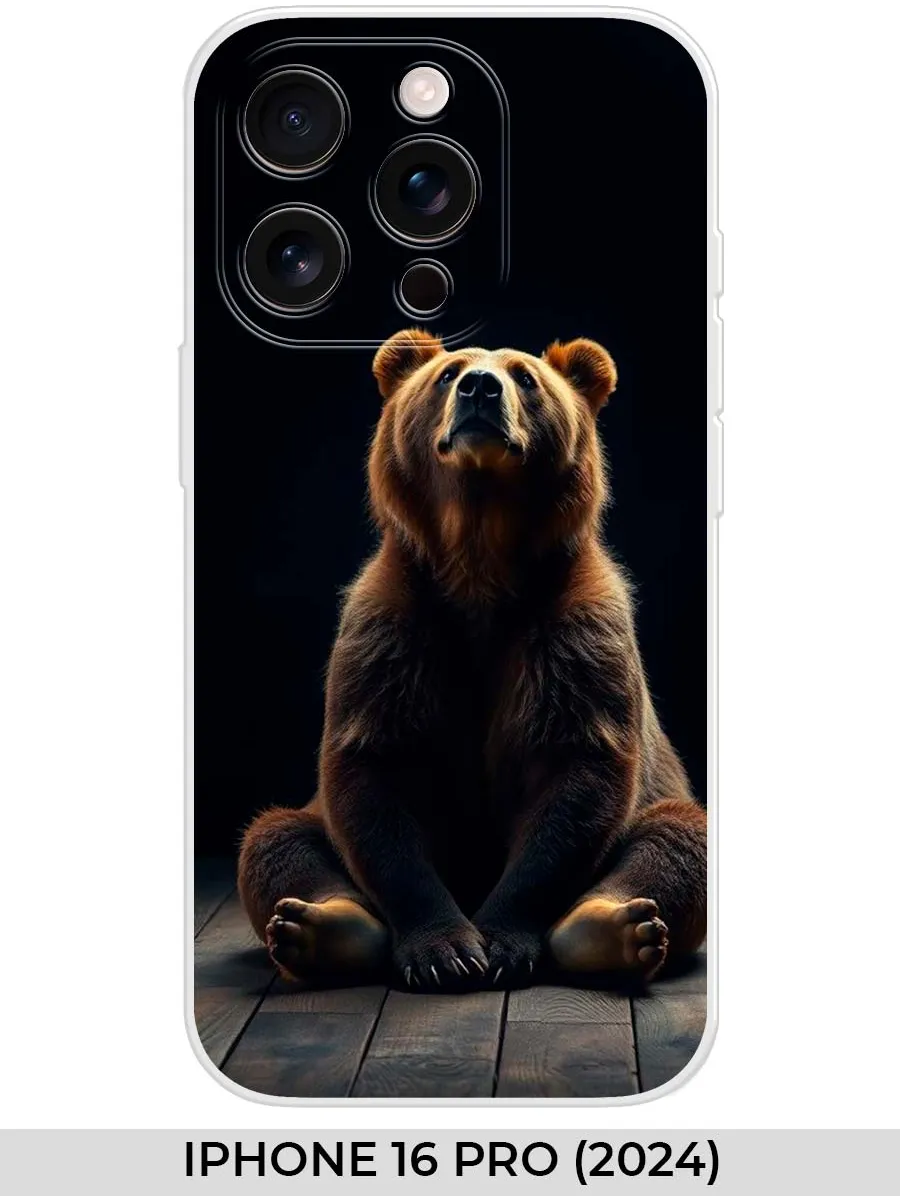 NOOTO / Чехол на iPhone 16 PRO (2024) Медведь