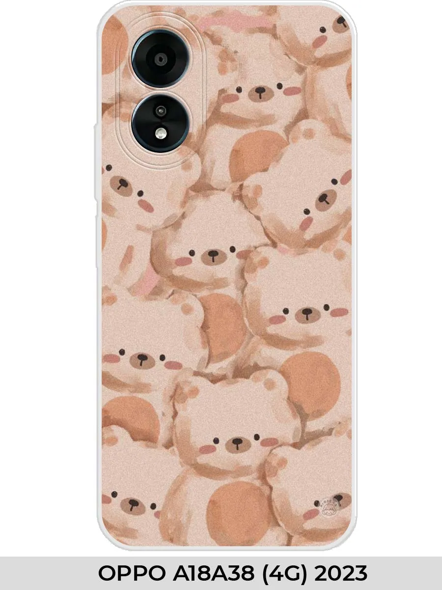 oppo / Чехол на A18 A38 (4G) 2023 мишка