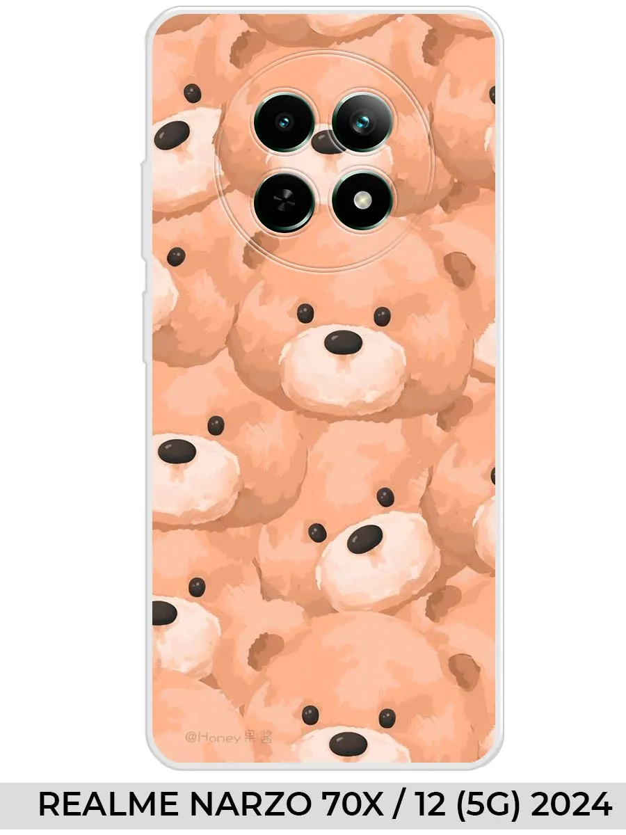 Realme / Чехол на Narzo 70X 12 (5G) 2024 мишка