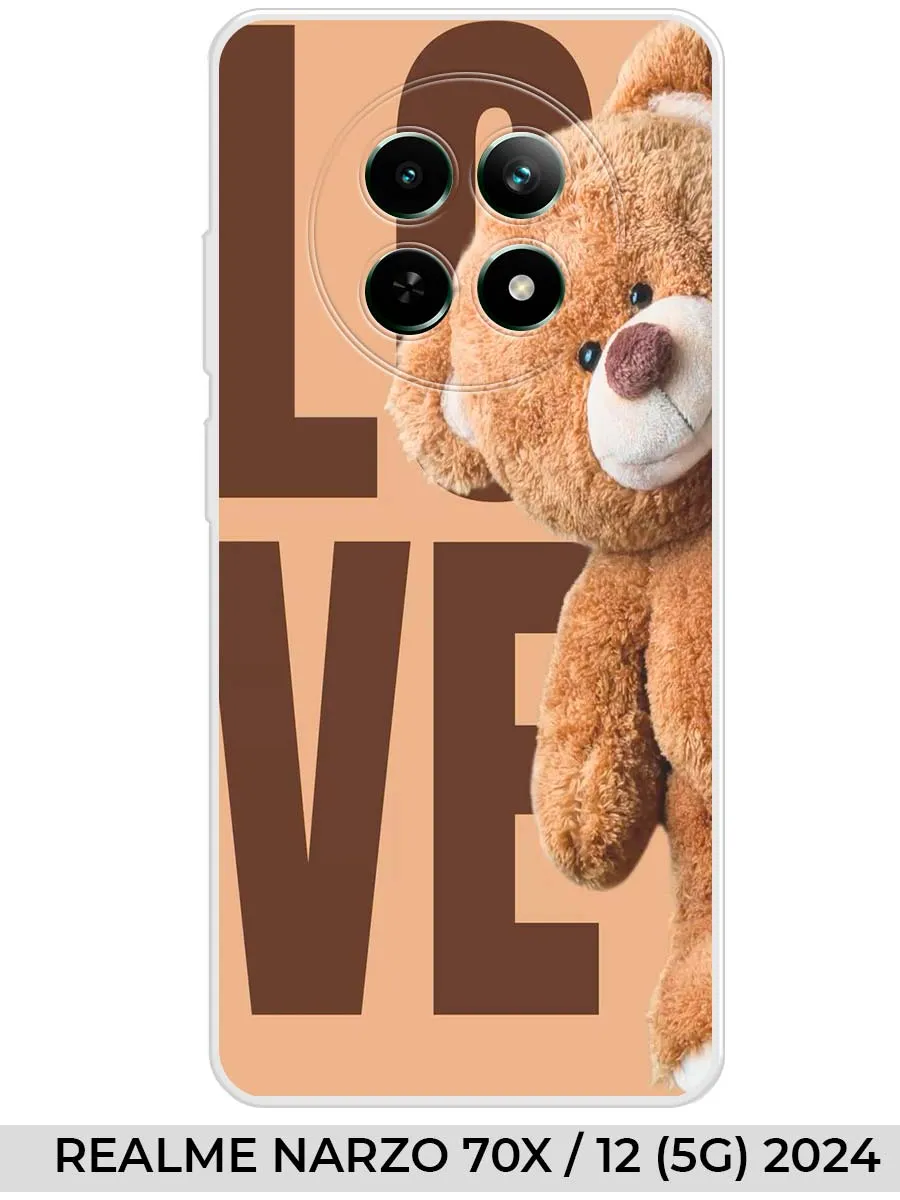 Realme / Чехол на Narzo 70X 12 (5G) 2024 мишка