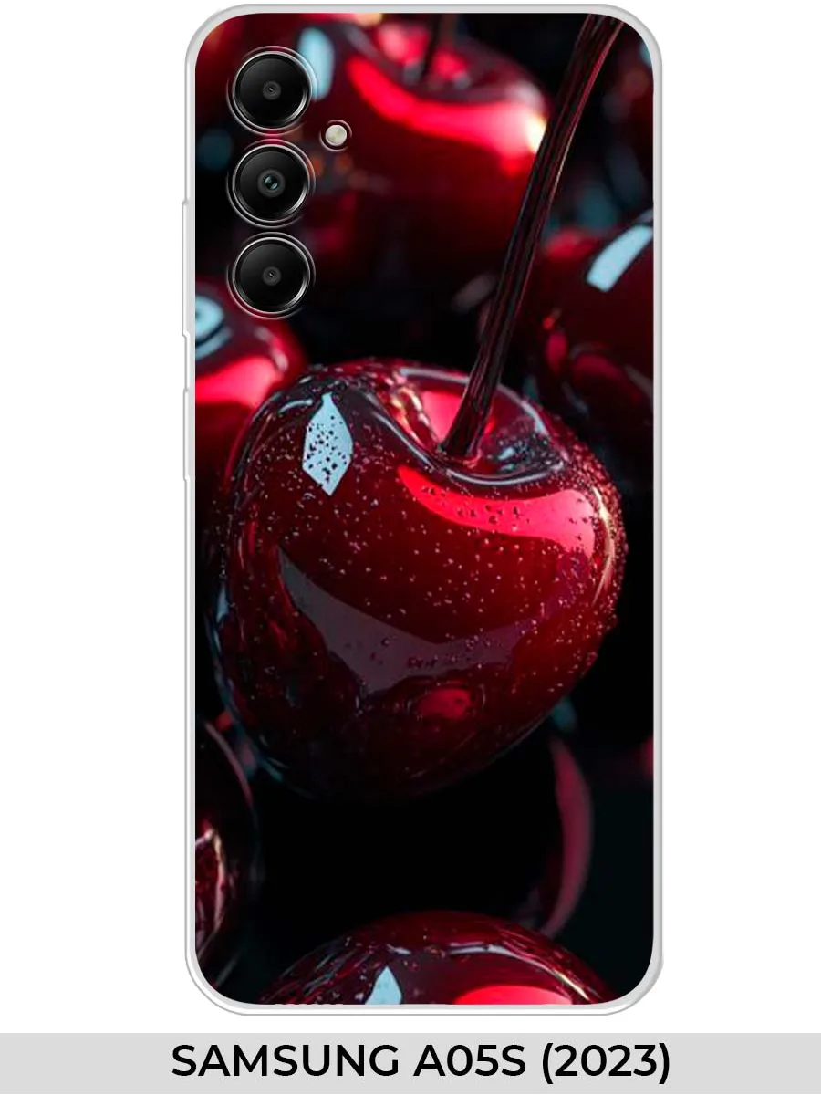 Samsung / Чехол на A05S (2023) (для Самсунг А05с) вишня
