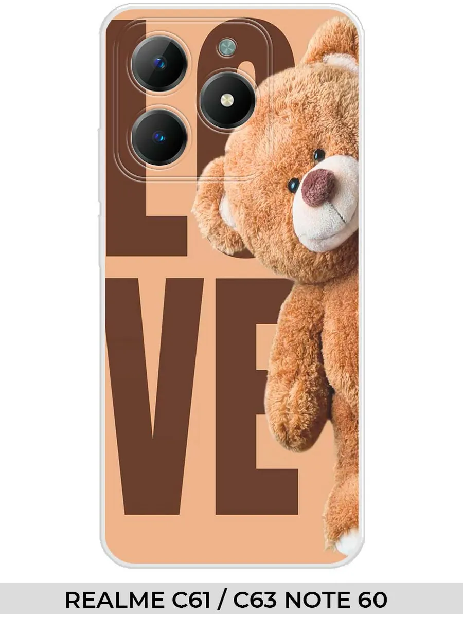 Realme / Чехол на C61 (4G) C63 NOTE 60 (2024) мишка