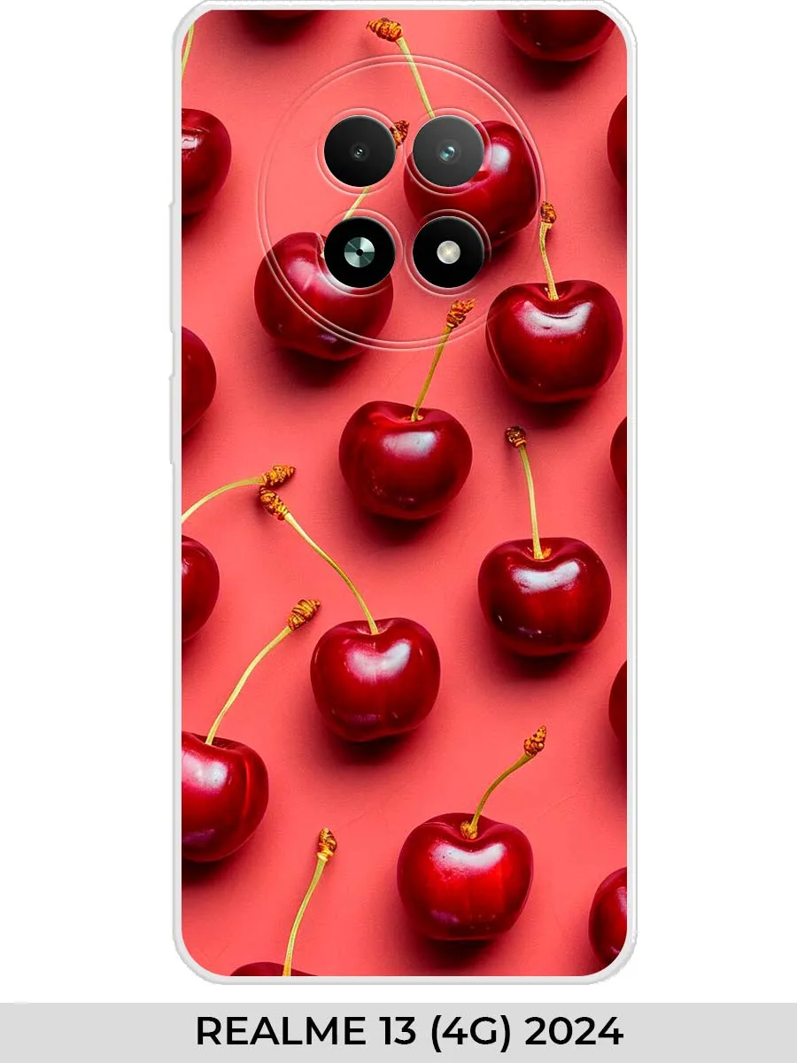 Realme / Чехол на 13 (4G) 2024 вишня