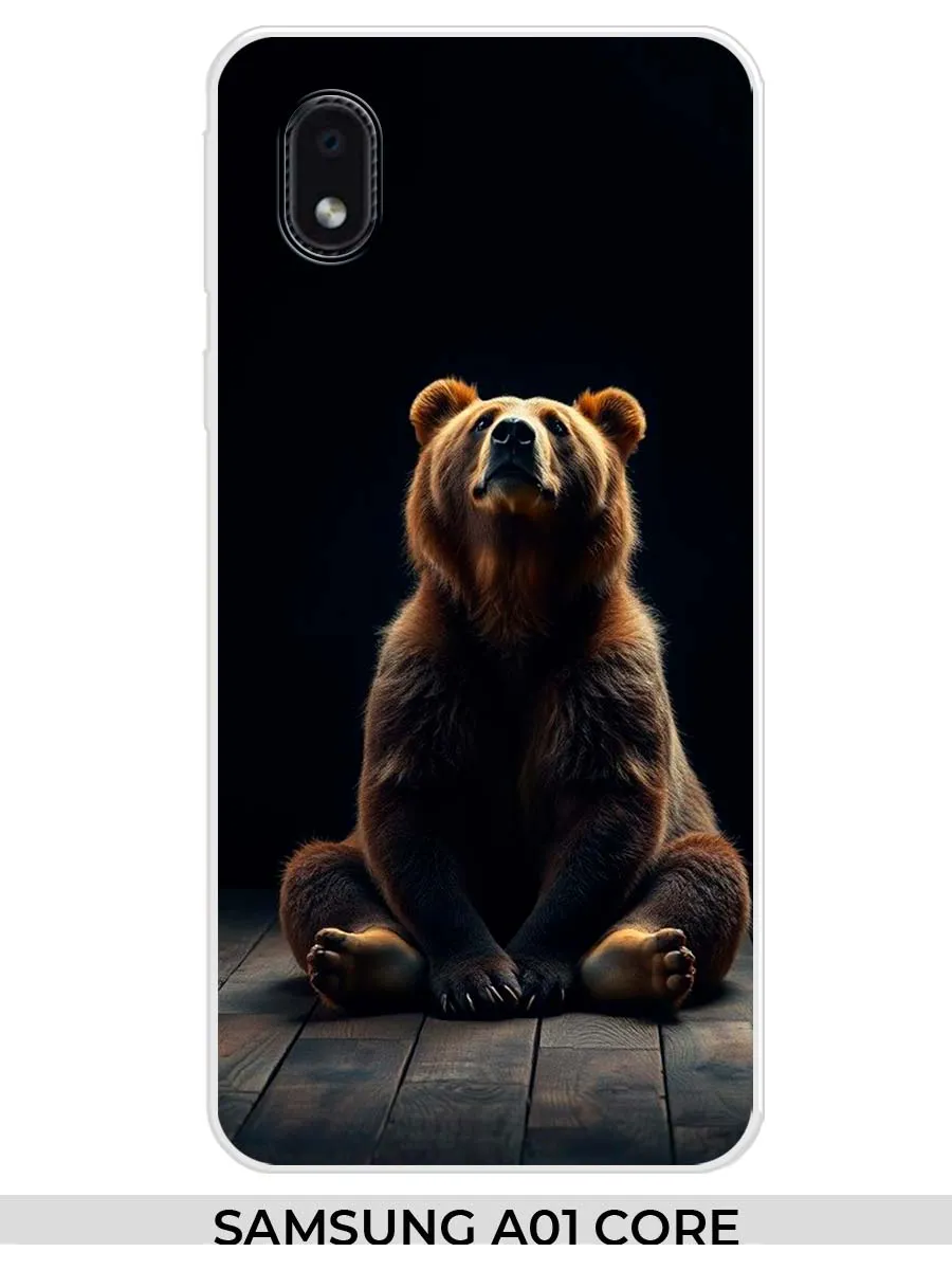 Samsung / Чехол на A01 core (для Самсунг а 01кор) Медведь