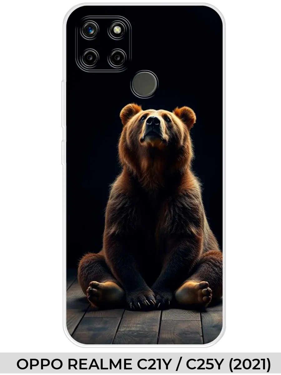Realme / Чехол на OPPO C21Y C25Y Медведь