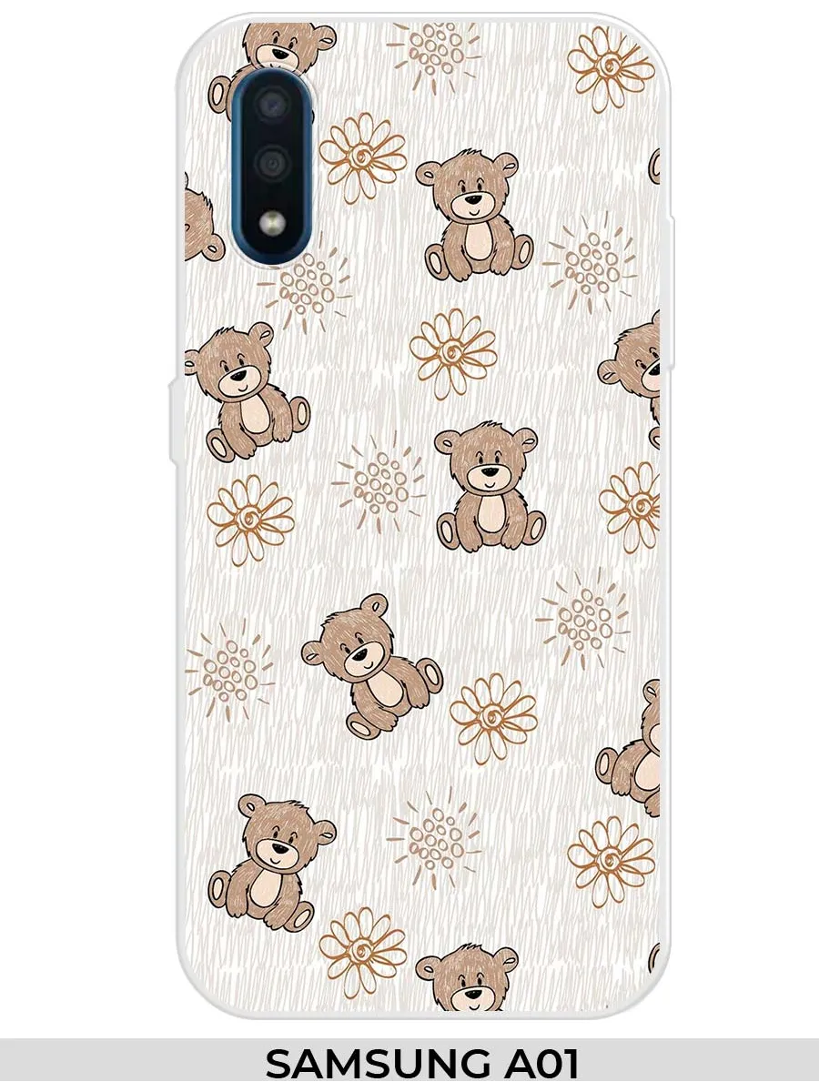 Samsung / Чехол на A01 (для Самсунг ) мишка