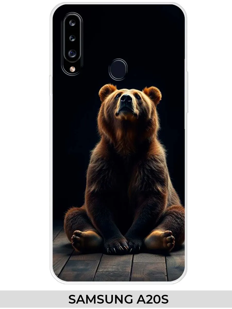 Samsung / Чехол на A20s (для Самсунг а20с) Медведь