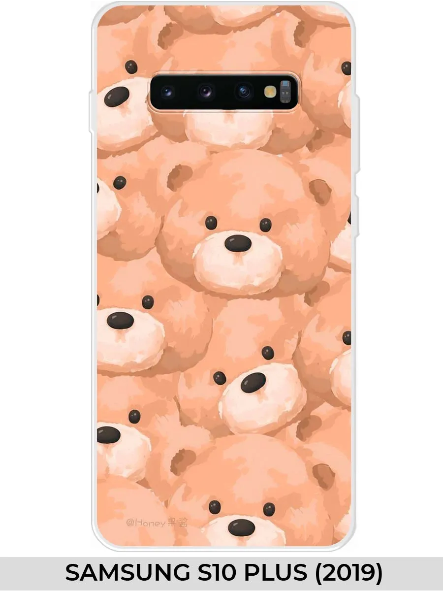 Samsung / Чехол на S10+ (для Самсунг гэлакси с10+) мишка