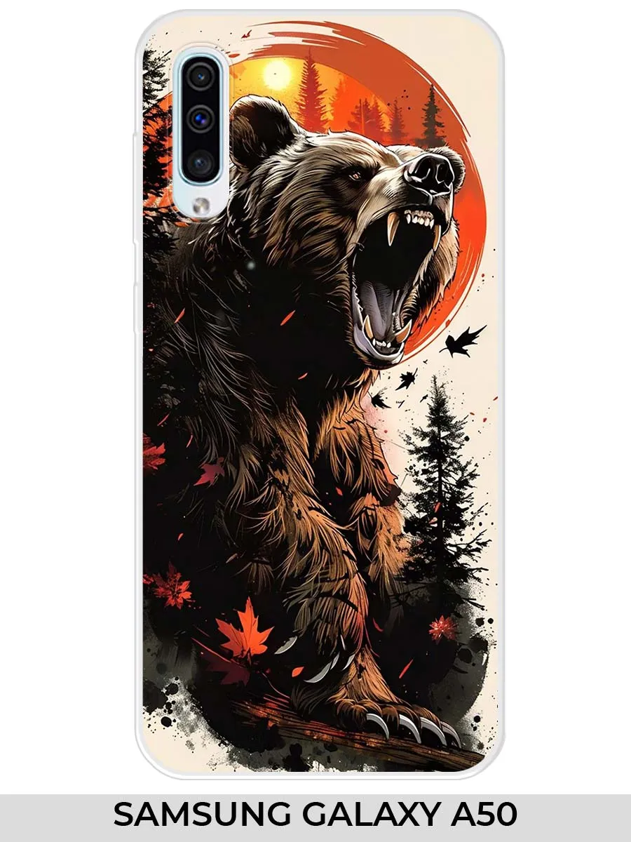 Samsung / Чехол на A50 (для Самсунг А50) Медведь