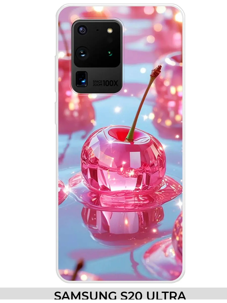 Samsung / Чехол на S20 Ultra S11 Plus вишня