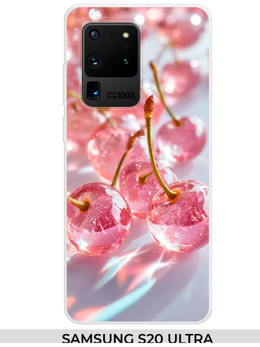 Samsung / Чехол на S20 Ultra S11 Plus вишня