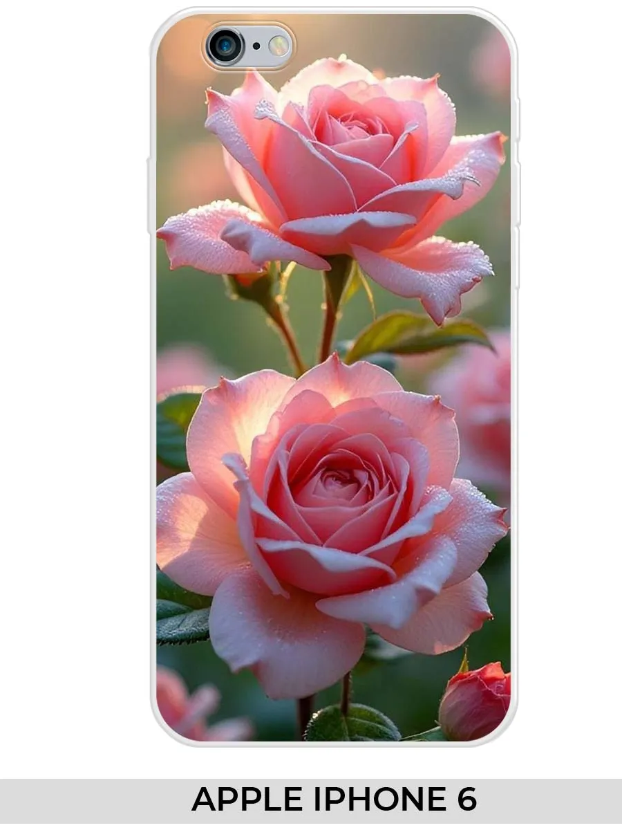 NOOTO / Чехол на Apple iPhone 6 (для Айфон 6) розами