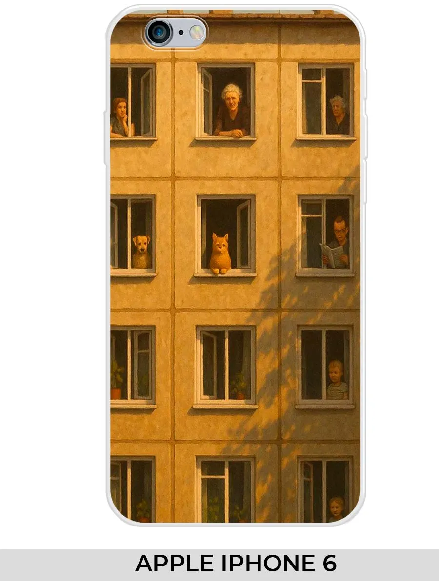 NOOTO / Чехол на Apple iPhone 6 (для Айфон 6) панелька