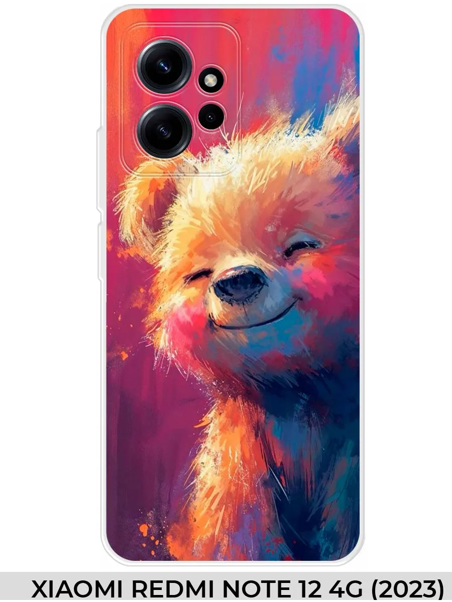 Xiaomi / Чехол на Redmi NOTE 12 4G (для Нот 12 4г) мишка