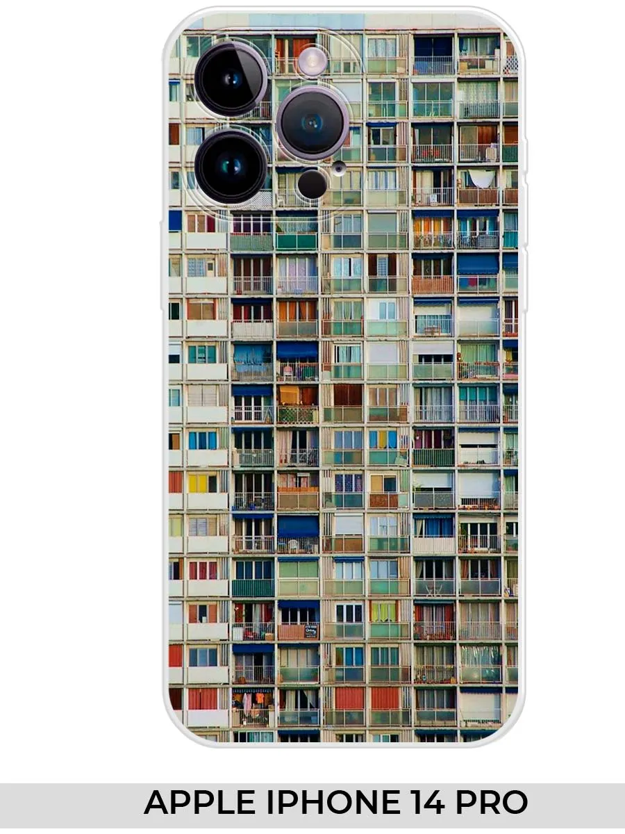 NOOTO / Чехол на Apple iPhone 14 PRO (для Айфон 14 про) панелька