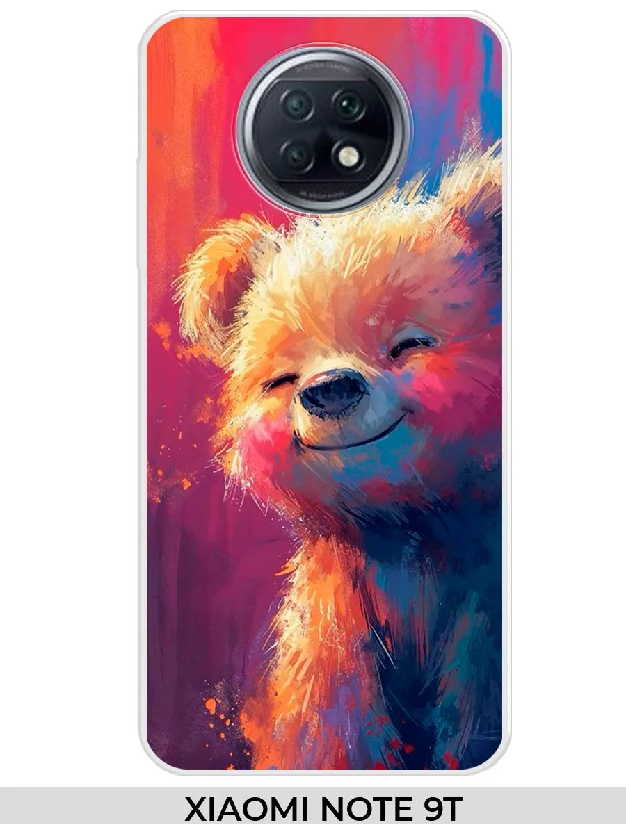 Xiaomi / Чехол на Redmi Note 9T (для Ксяоми нот 9т) мишка