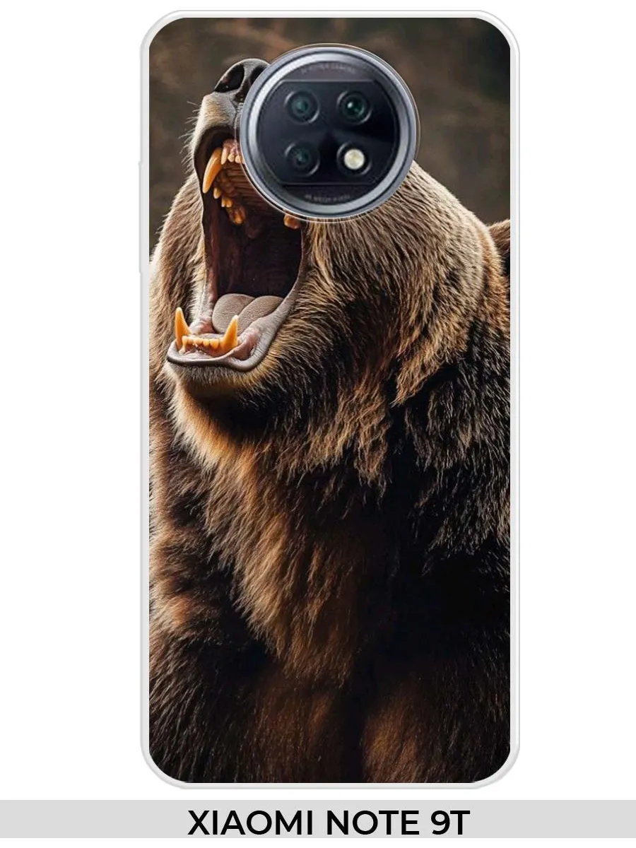Xiaomi / Чехол на Redmi Note 9T (для Ксяоми нот 9т) Медведь