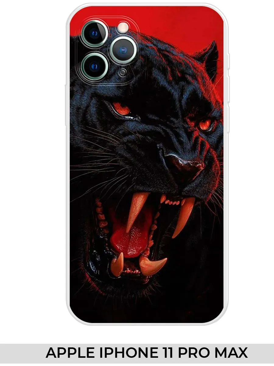 NOOTO / Чехол на Apple iPhone 11 PRO MAX пантерой