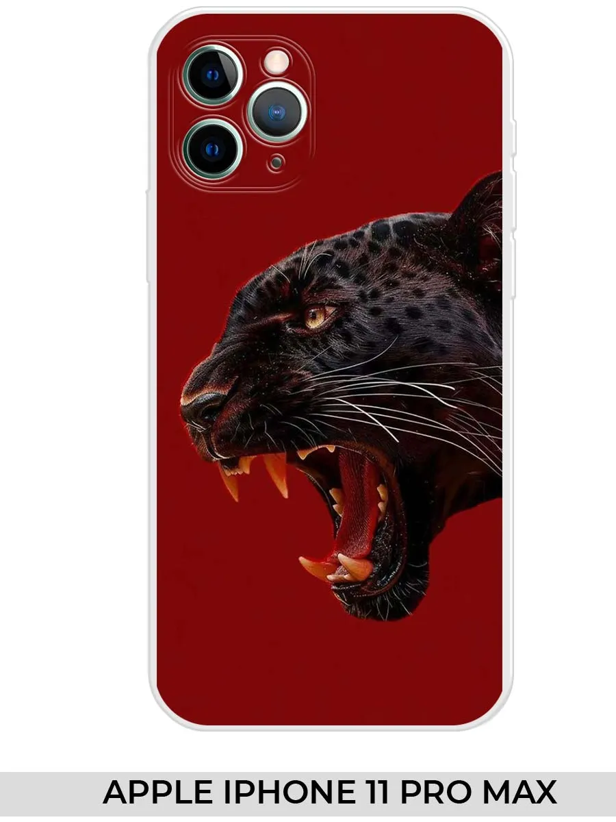 NOOTO / Чехол на Apple iPhone 11 PRO MAX пантерой