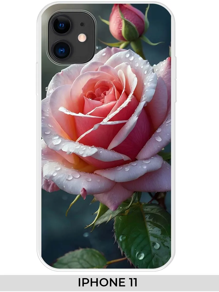 NOOTO / Чехол на Apple iPhone 11 (для Айфон 11) розами