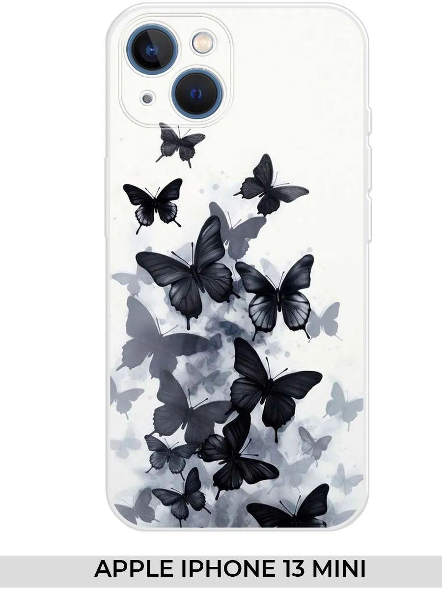 NOOTO / Чехол на Apple iPhone 13 mini с бабочками